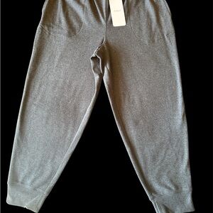 Varley Brushed Rib Slim Cuff Pants - grey